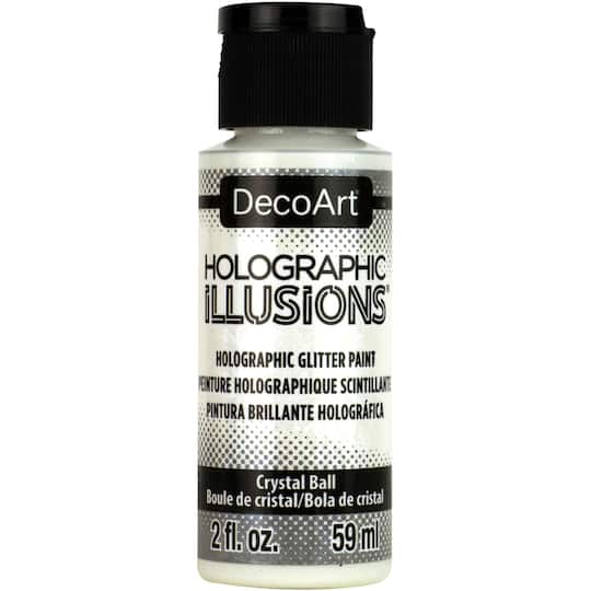 Decoart Holographic Illusions Paint 2oz Crystal Ball